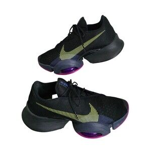 Nike Black and Yellow Athletic Shoes